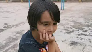 Noah Ismail Wong trains for PowerKid Duathlon