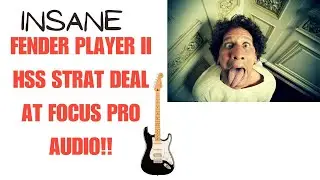 Невероятно выгодное предложение на гитару Fender Player II HSS Strat в Focus Pro Audio!!!!