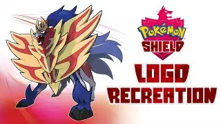 How to make Pok&eacute;mon Shield Logo! (TUTORIAL)