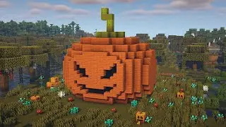 Minecraft | How to Build a Halloween Pumpkin 🎃 | Build Tutorial