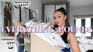 TESTING EVERYTHING5POUNDS.COM | HUGE &pound;5 CLOTHING HAUL ... *SHOCKED*