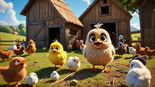 Seven Little Chicks Go Peep Peep Peep | Chick Song for Kids | Fun Counting Nursery Rhyme