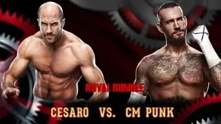 Cesaro vs CM Punk | Royal Rumble | WWE 2k15 PS4