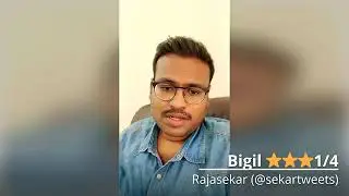 Bigil Movie Review #BigilReview #ThalapathyVijay #Nayanthara #ARRahman #Atlee