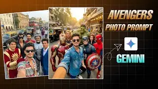 Marvel Avengers Ai photo Editing | Google Gemini prompt | Avengers Photo Editi Prompt
