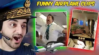 Funny & Weird Airplanes Clips Recorded || Aamer's Den