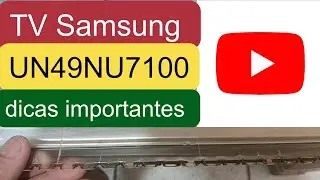 UN49NU7100 G Samsung TV defeito cr&ocirc;nica 