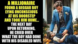 MILLIONAIRE Found An UNCONSCIOUS Beggar Boy Outside His House And Took Him Inside    The Next Day.
