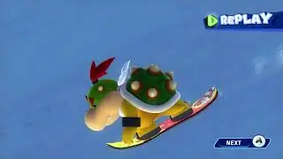 (WR) Mario & Sonic Sochi 2014 - Snowboard Parallel Giant Slalom 26.796
