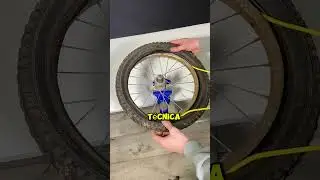 La forma correcta de colocar una llanta de bicicleta