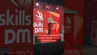 Hele 3 elever fra HANSENBERG, drog hjem fra DM i Skills 2024 med en andenplads i bagagen