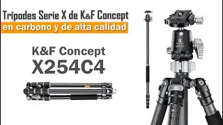 Trípode KF Concept X254C4, alta calidad en carbono