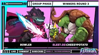 Fusion+ #1 &mdash; Групповая фаза &mdash; Боулер (Клэрен) против CheesyPotato (Крэгг) &mdash; Rivals of Aether 2