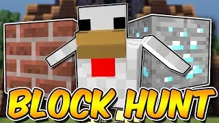 BLOCK HUNT #4 MINEPLEX [CHICKENS ARE AWESOME!!!] X3M Miner