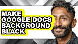 How to Make Google Docs Background Black (updated)