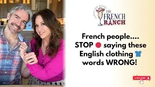 French people....STOP saying these English words wrong!