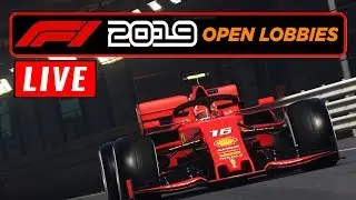 F1 2019 | OPEN RANKED MULTIPLAYER | LIVE