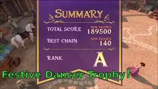 Kingdom Hearts 3 | 189500 points at the Festival Dance! (Festive Dancer Trophy)