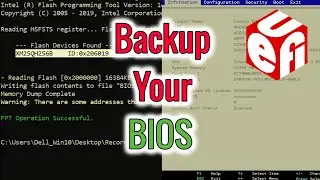 How to Backup Your BIOS Using Intel FPT (No Hardware Needed!)