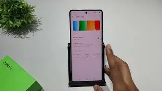 How to set colour scheme in infinix note 50 pro 5g | infinix note 50x screen color display