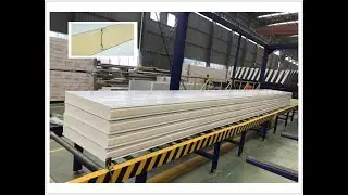 Cold Room Panel Production Process