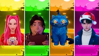 🎶 Mira 🆚 Bobby 🆚 Derpy 🆚 Jinu | Tiles Hop EDM Rush