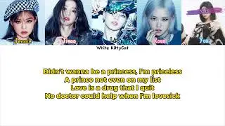 BLACKPINK - LOVESICK GIRLS (5 MEMBERS KARAOKE/COLOR CODED LYRICS)
