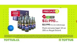 CMR Puntos | Hamburguesa angus o vacuno y pack cerveza lager botella