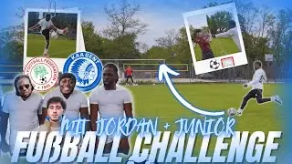 JORDAN + JUNIOR TORUNARIGHA Fußball Challenge! Schlagen wir die Torunarigha-Brüder? ⚽️