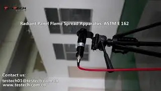Radiant Panel Flame Spread Apparatus, ASTM E162