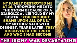My Parents Believed Sister's Lie and Kicked Me Out, Years Later, They