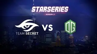 Team Secret vs OG | bo3 | SL i League StarSeries Season 3 | game 2