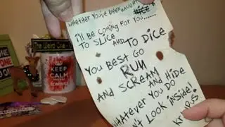Creepies mystery box UnBoxing Creepmas Christmas box - The Weird One - (UK)