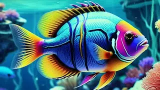 The Best 4K Aquarium - Dive into the Amazing Underwater World, Serene Ocean World #4k