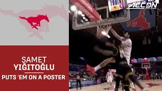 SMU Big Man Samet Yigitoglu Puts 'Em On A Poster