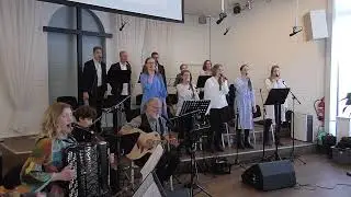 Suomalainen messu Kälviän Helluntaiseurakunnassa 7.5.2023
