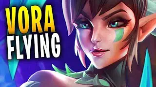 FLYING VORA BUILD! - Paladins