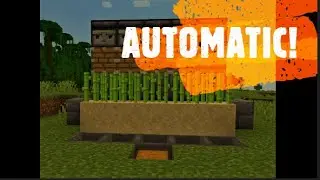How to create an auto sugar cane farm | Altan22 | Minecraft