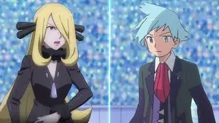 Pokemon Battle USUM: Cynthia Vs Steven (Pokémon Champion Face Off!)