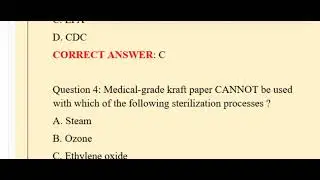 STERILE PROCESSING PRACTICE FINAL EXAM QUESTIONS AND CORRECT DETAILED ANSWERS