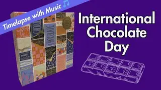 National Chocolate Day ~ Decadent Chocolate Puzzle with Stunning Foil Accents