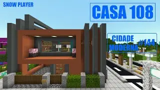 Minecraft | Cidade moderna #144 Casa 108