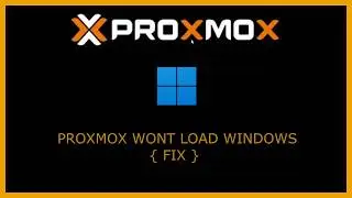 FIX: PROXMOX Windows VM Stuck on Boot Screen
