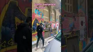 Too much graffiti makes Athens look scruffy  #travel #greece #athens