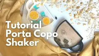 Porta copo de resina - Modelo de xícara | Resin Shaker - Curso de resina epóxi - Comece a Resinar