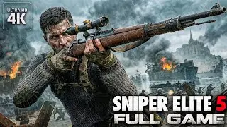Sniper Elite 5｜Full Game Playthrough｜PC 4K Ultra