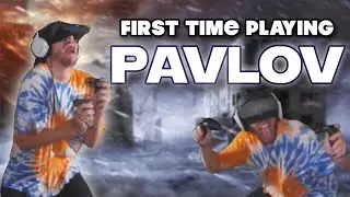 I TRIED VR FOR THE FIRST TIME | PAVLOV VR