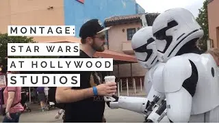 Jawas, Blue Milk, and a Lightsaber Fight! A Disney Star Wars Day Montage (12/2016)