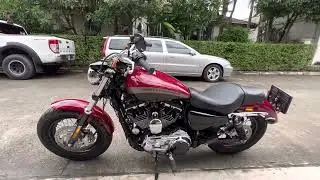 harley davidson sportster 1200custom v&h. short shots exhaust.  ท่อแวนแอนด์ไฮน์