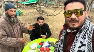 Apple 🍎 🍏 ke khet me pahalgam